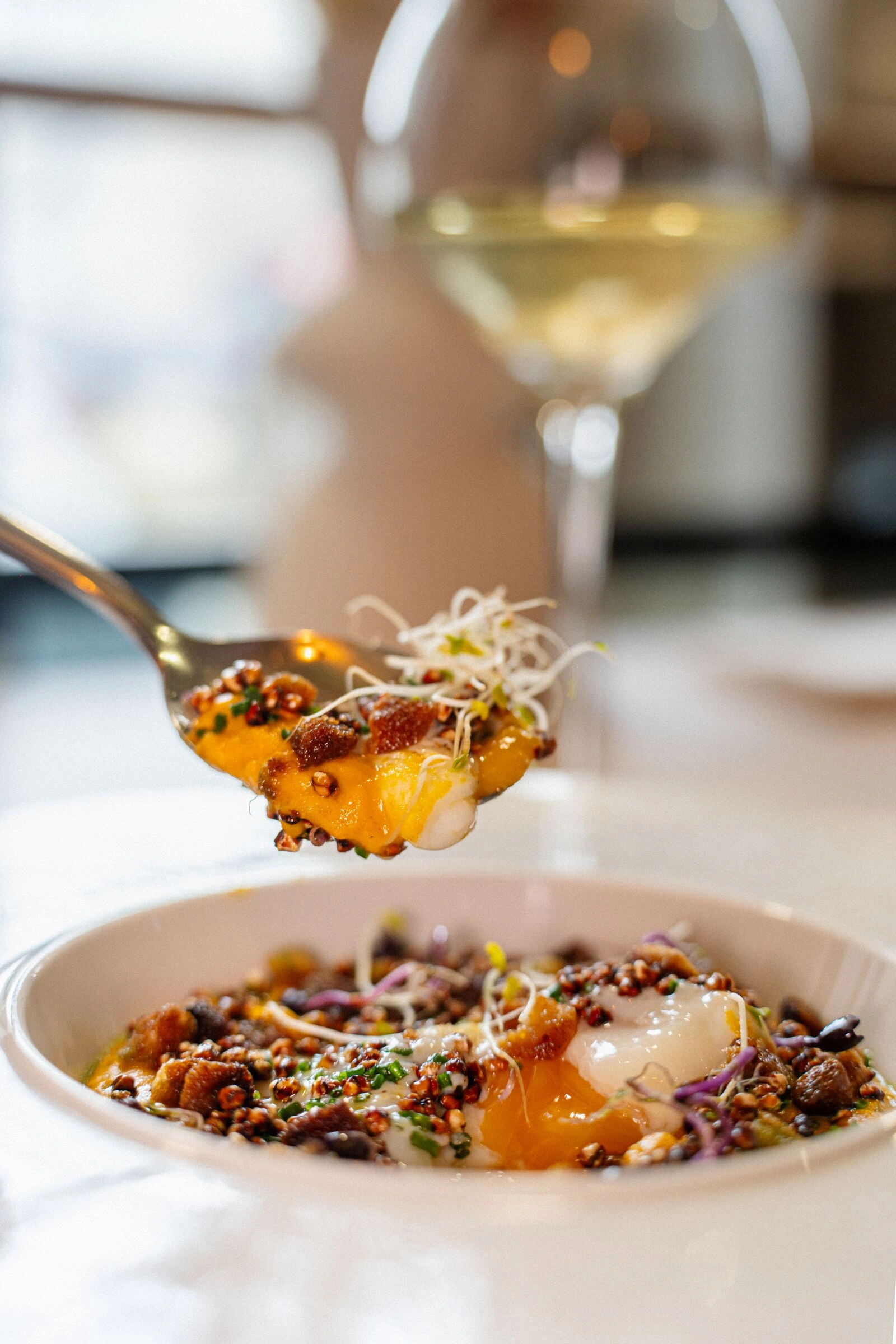 Plat gastronomique photographié par La Dorée