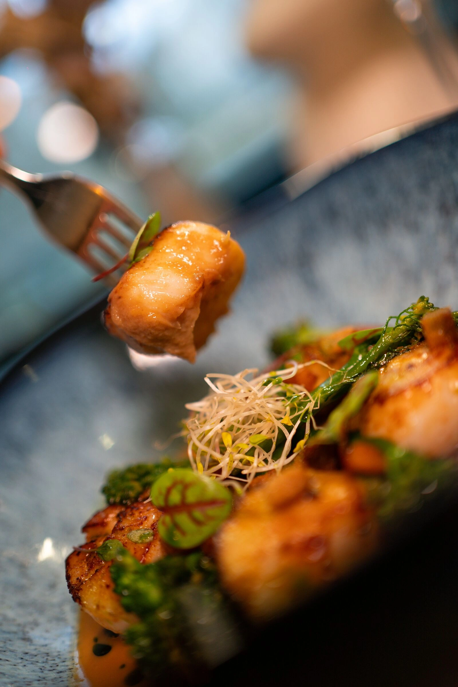 Saint-jacques fourchette