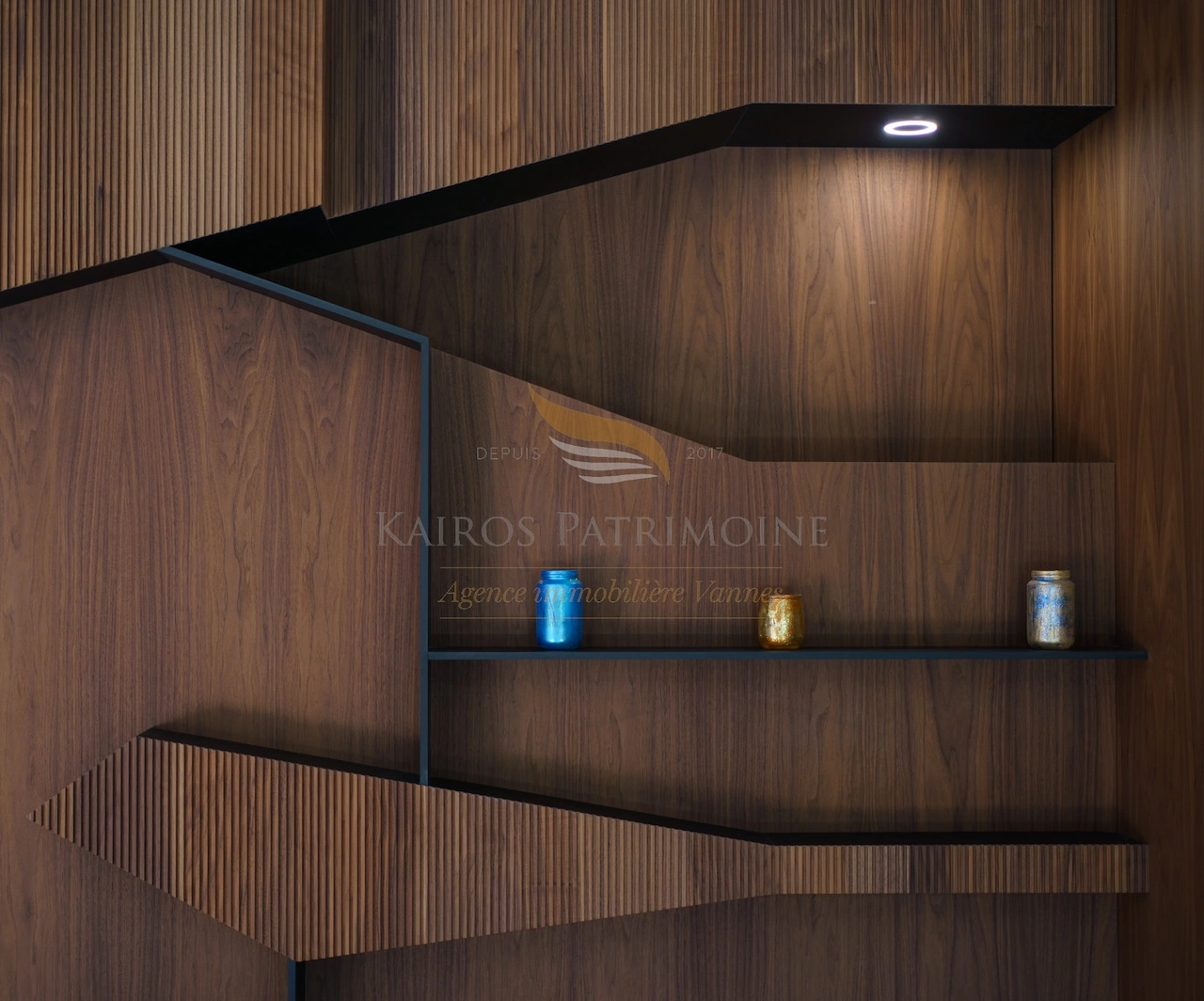 Étagères bois design décoration